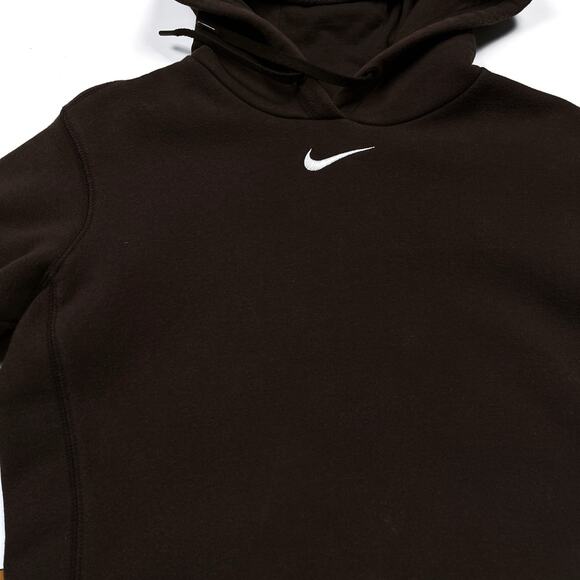 Y2K Rare Nike Center Swoosh Brown Hoodie Womens Sweatshirt Small Vintage - Picture 5 of 16